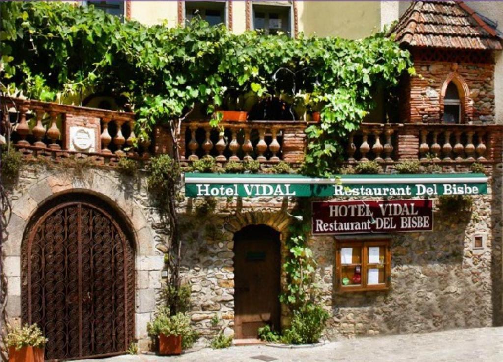 Hotel Vidal Céret Exteriör bild